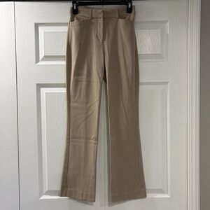 Express Beige Columnist Barely Boot Pants